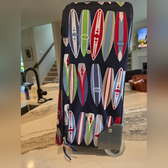 Surfboard Patterned Backpack - Picture 2 of 7